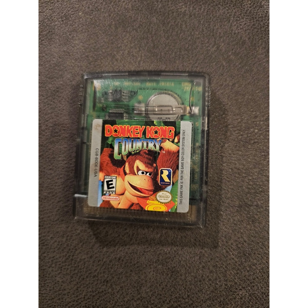 Donkey Kong Country for the Nintendo Game Boy Color y2k tested and works